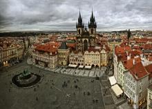 Golden-domed Prague